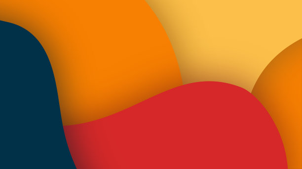 彩色剪纸背景图片下载