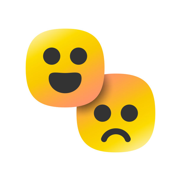 表情符号的快乐和悲伤图片下载