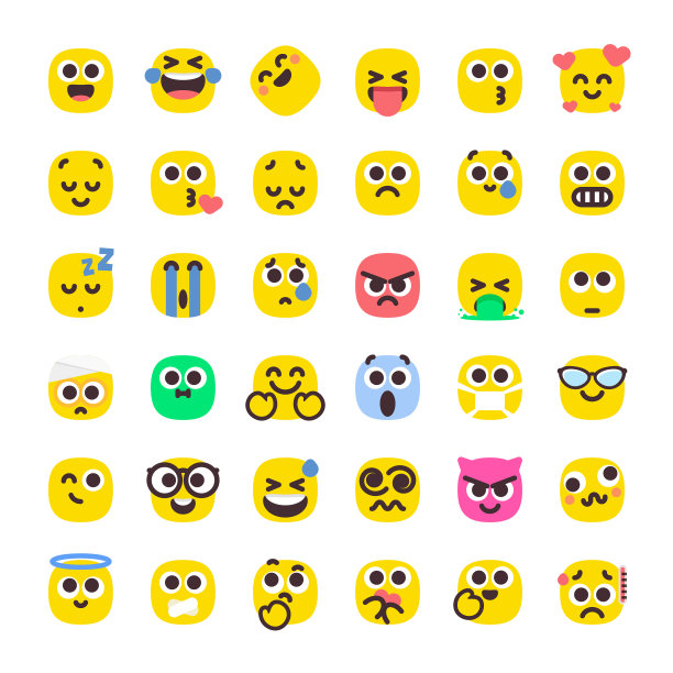 emoticon必不可少的blob集合图片下载