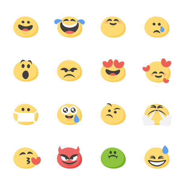 表情包必不可少的卡通风格图片下载