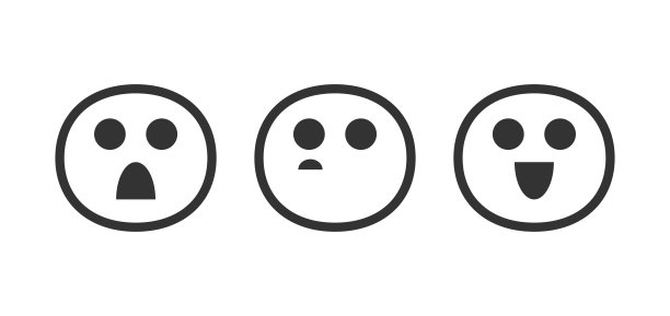 心理健康和客户参与的表情符号图片下载