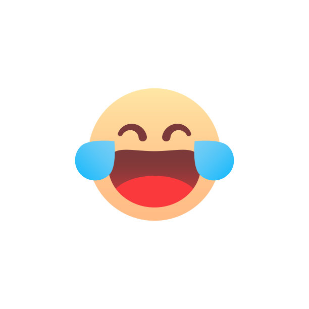 表情设计可爱的颜色渐变图片下载