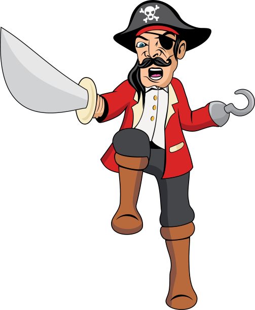 海盗漫画设计图片下载