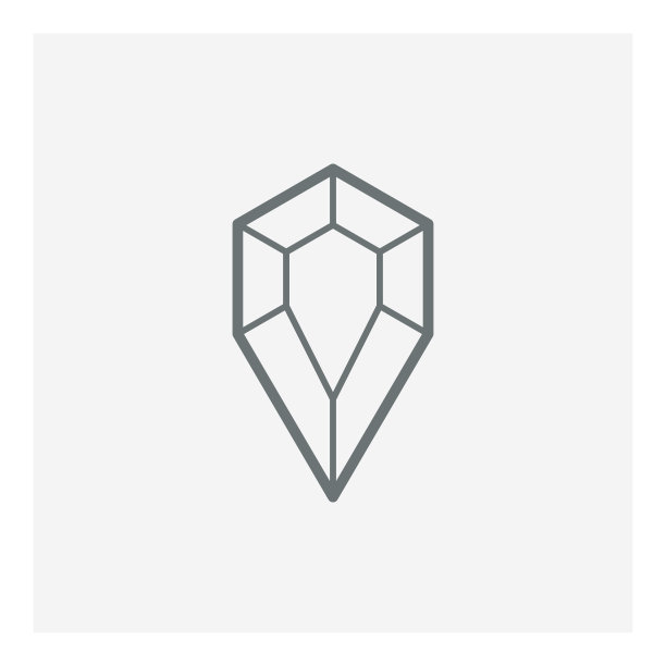 宝石矢量图标图片下载