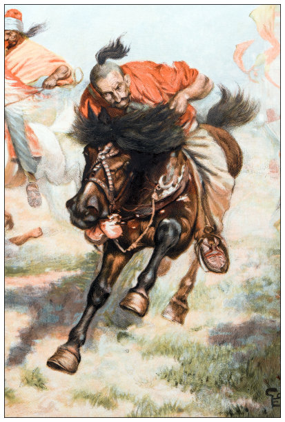 古代形象:赛马图片下载