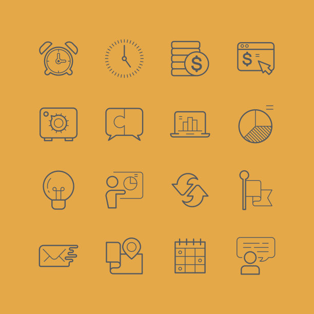 业务和办公室图标图片下载