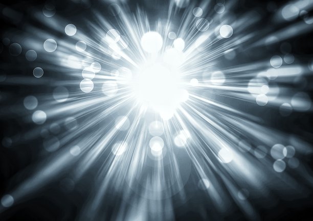 光在黑暗中的辐射图片下载