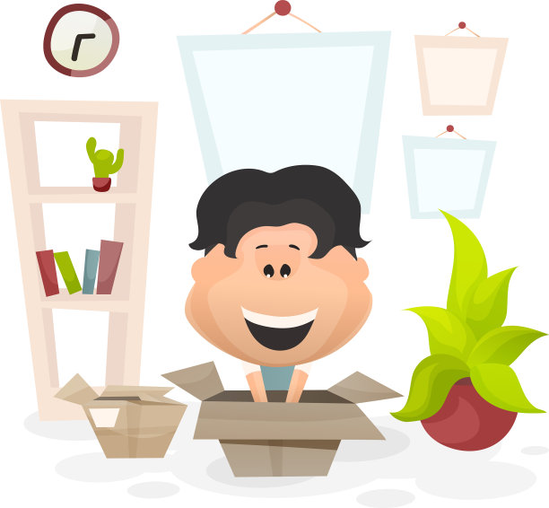 一个男人把东西从盒子里拿出来图片下载