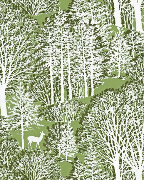 绿色森林模式图片下载