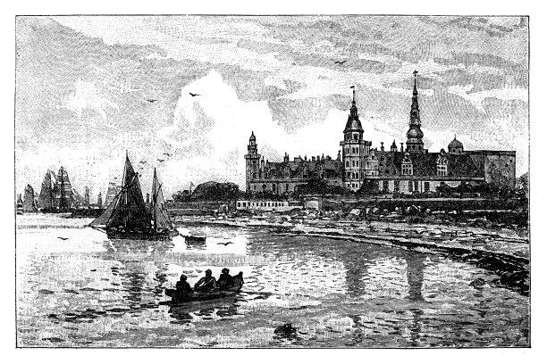 克朗堡城堡;埃尔西诺尔， 丹麦图片下载