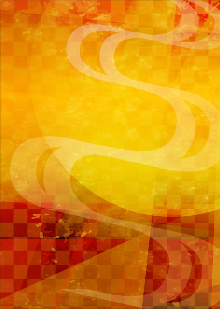 金色渐变背景插图。日本格纹背景图。日本模式。图片下载