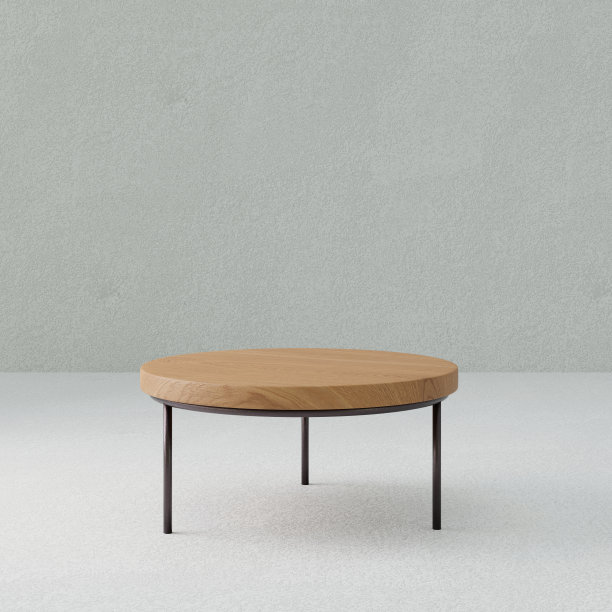 木质蛋糕架与金属架，食品架与混凝土背图片下载