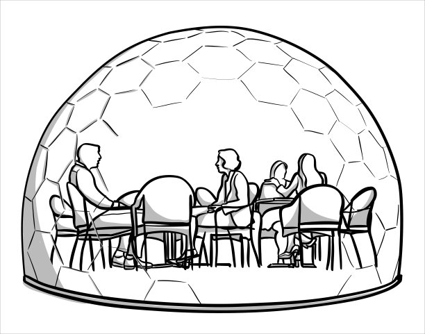 加热餐厅露台泡沫图片下载