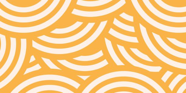 拉面图案背景。面食的质地意大利面几何。抽象的拉面装饰。平面矢量插图。波浪纹理背景图片下载