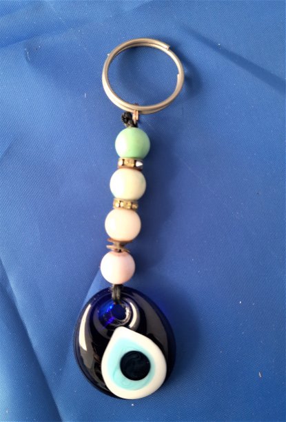 手工土耳其土耳其邪恶的眼睛纳扎尔家墙上挂魅力蓝色幸运护身符图片下载