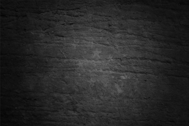 折痕的空白空白的黑色木制纹理矢量插图与水平木纹或裂缝遍布，并在中心与微妙的小星星标记发光图片下载