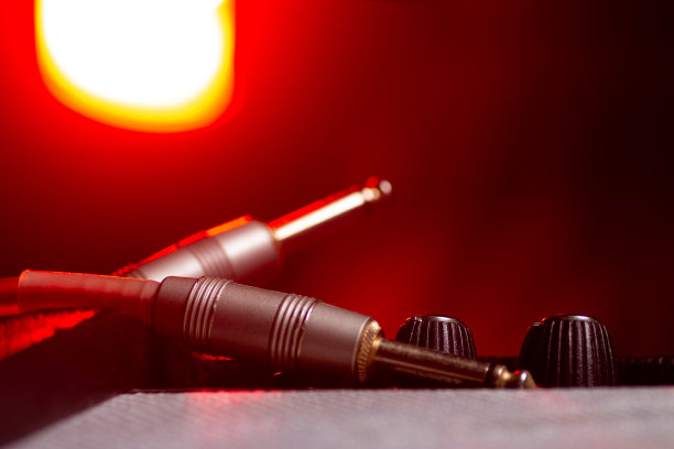 音乐音响系统插孔电缆录音设备图片下载