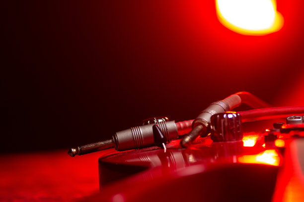 音乐音响系统插孔电缆录音设备图片下载