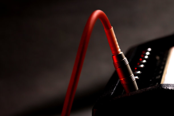 音乐音响系统插孔电缆录音设备图片下载