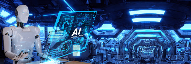 人工智能机器人推笔记本电脑工业技术手臂机器人人工智能盒子产品制造业技术出口进口未来产品食品化妆品服装仓库未来产品平台图片下载