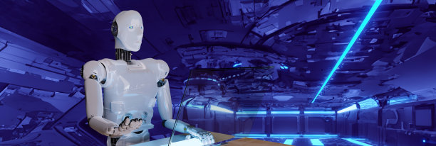 人工智能机器人推笔记本电脑工业技术手臂机器人人工智能盒子产品制造业技术出口进口未来产品食品化妆品服装仓库未来产品平台图片下载