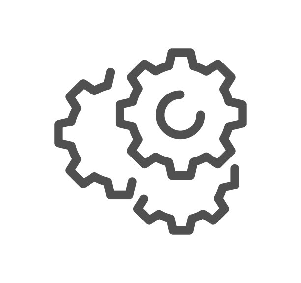 设置和设置相关图标。图片下载