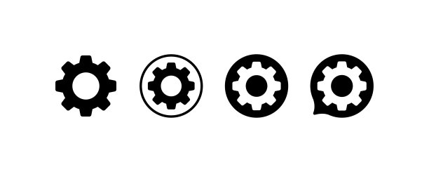 选择图标。轮廓，黑色，设置和参数，机制，现代化。矢量图标图片下载