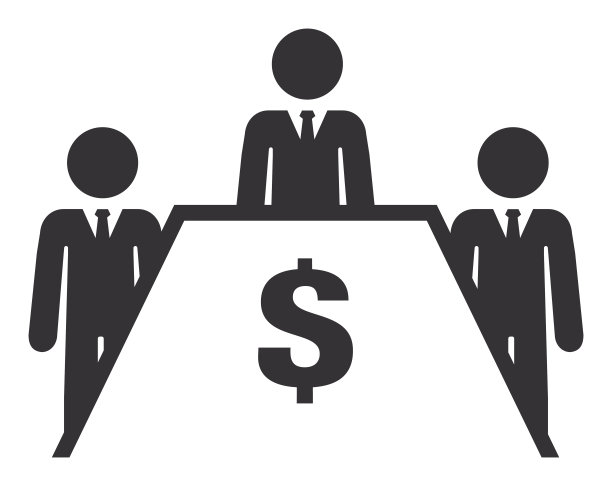 金融谈判图标图片下载
