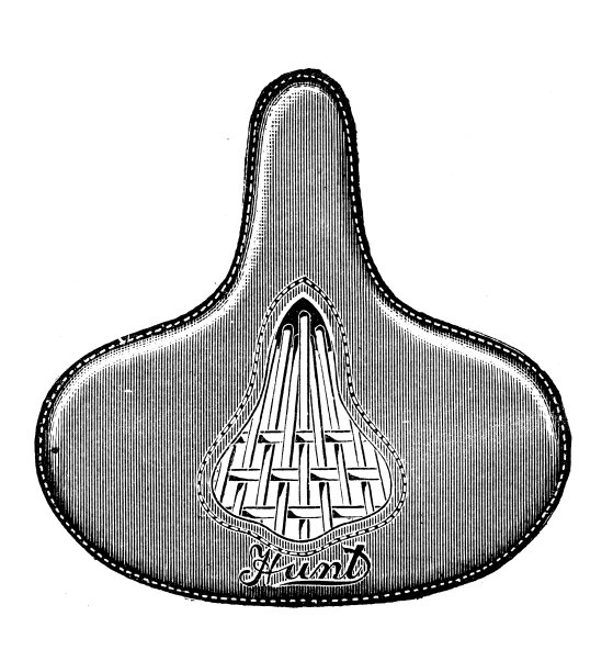 仿古形象:自行车零件，原型和创新图片下载