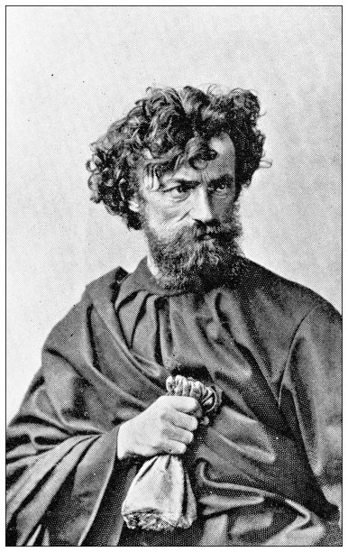 德国奥伯拉默高基督受难戏剧:犹大图片下载