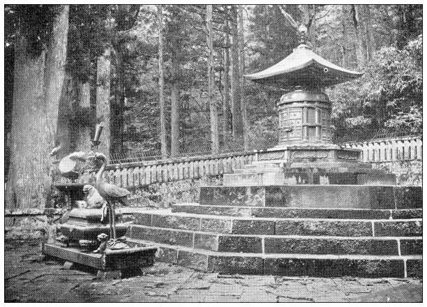 日本古玩旅行照片:幕府将军的坟墓图片下载