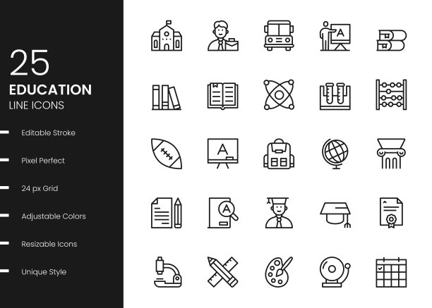 教育行图标图片下载
