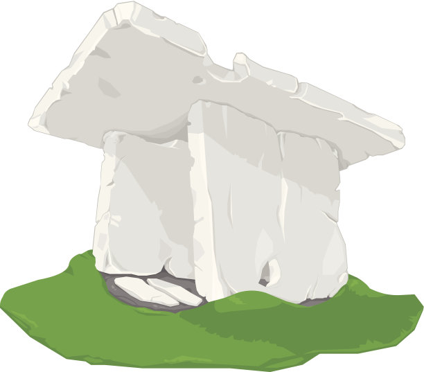 站在石头上图片下载