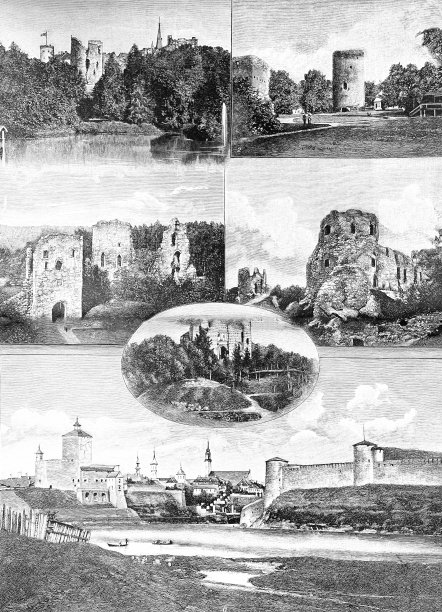 利沃尼亚印象,废墟图片下载