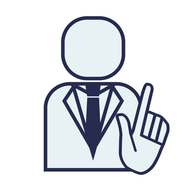 一个穿着西装用手发出信号的人图片下载