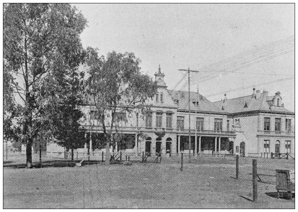 古色古香的照片:约翰内斯堡，政府宫殿图片下载