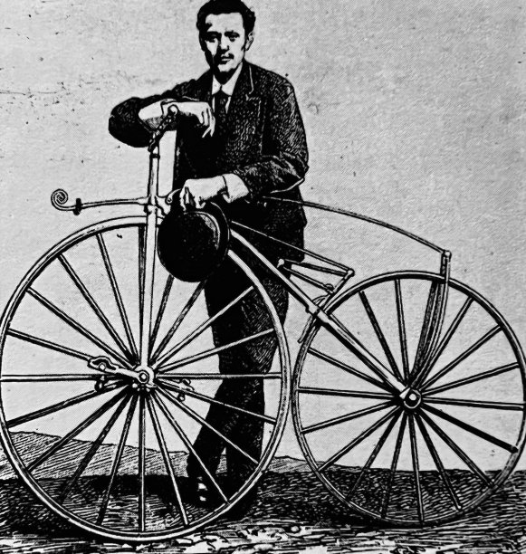欧内斯特·米考克斯和他的脚踏自行车图片下载