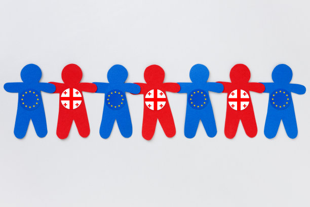 欧洲和格鲁吉亚的合作图片下载