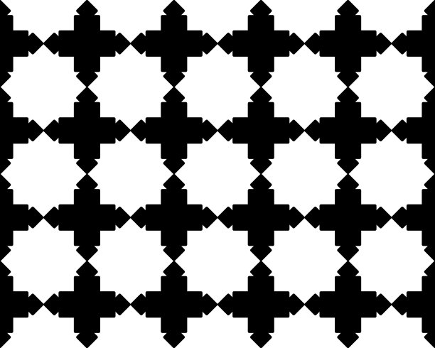 无缝瓷砖图案插图图片下载