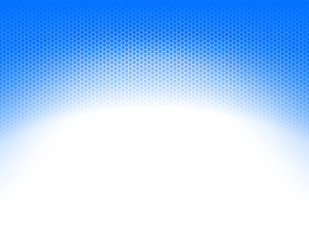 蓝色蜂窝边境图片下载