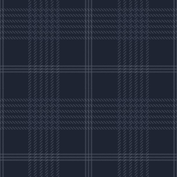 格子呢无缝图案，灰色和深蓝色图片下载