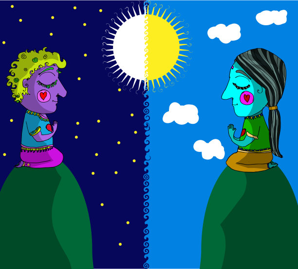 爱冥想图片下载