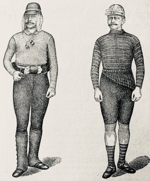 自行车时尚男士，旅游和比赛服装图片下载