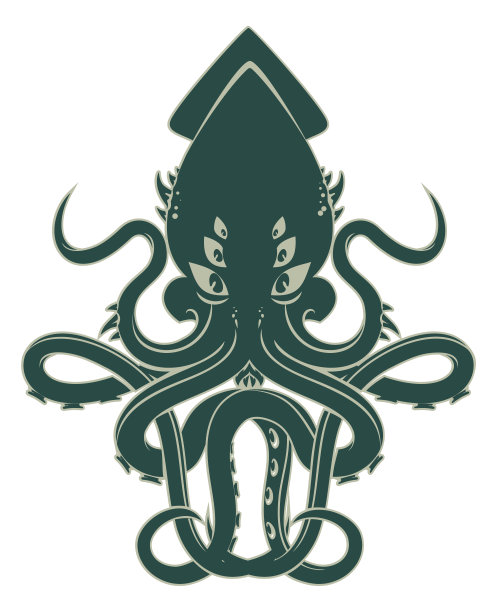 海怪向量图片下载