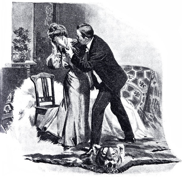 男人安慰把手放在脸前的女人图片下载