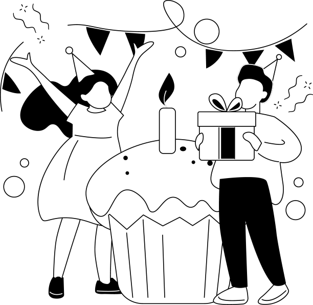 孩子生日的抽象概念图片下载