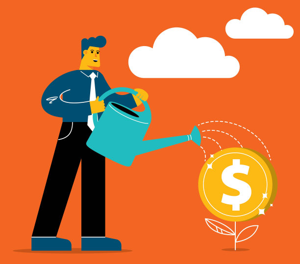 成长的金钱-商人图片下载