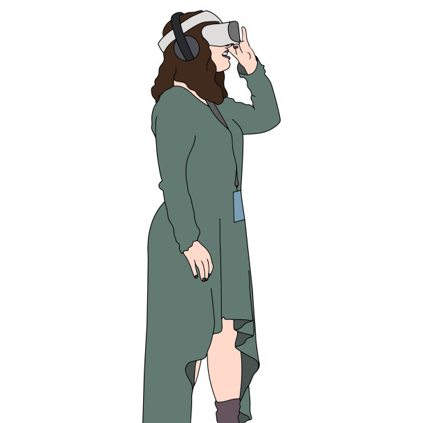 虚拟现实齿轮-平面的虚拟现实图片下载