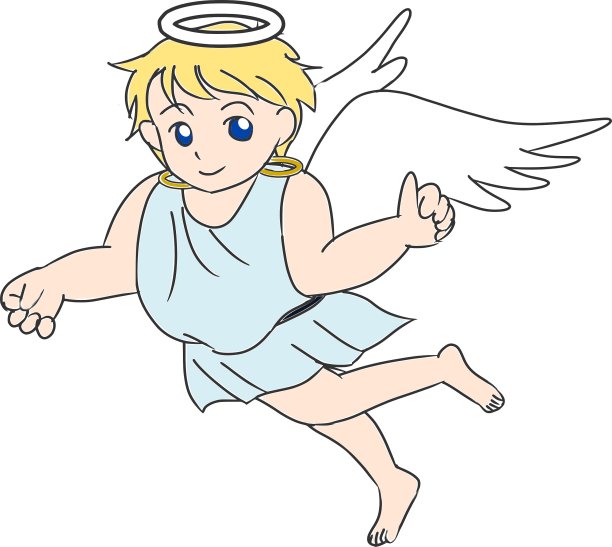 会飞的天使图片下载