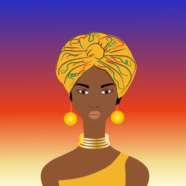 非洲的女人图片下载